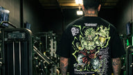 PRIMAL SAIYAN — HEAVYWEIGHT TEE — BLACK