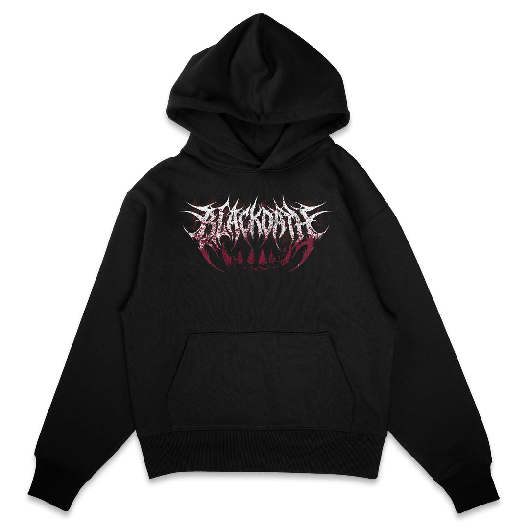 Worthy Death Hoodie — Battle Beast chest hit, front