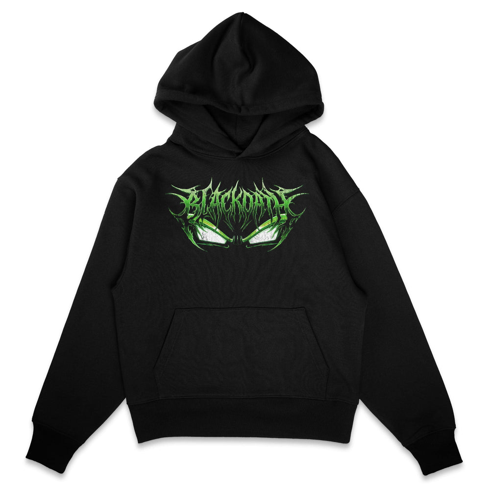 Primal Saiyan Hoodie — Broly chest hit, front