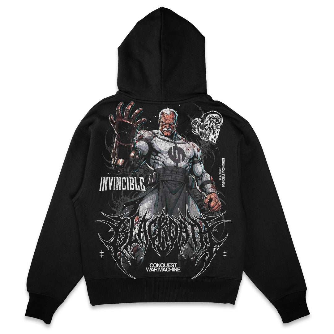 War Eternal Hoodie — Conquest full-back print