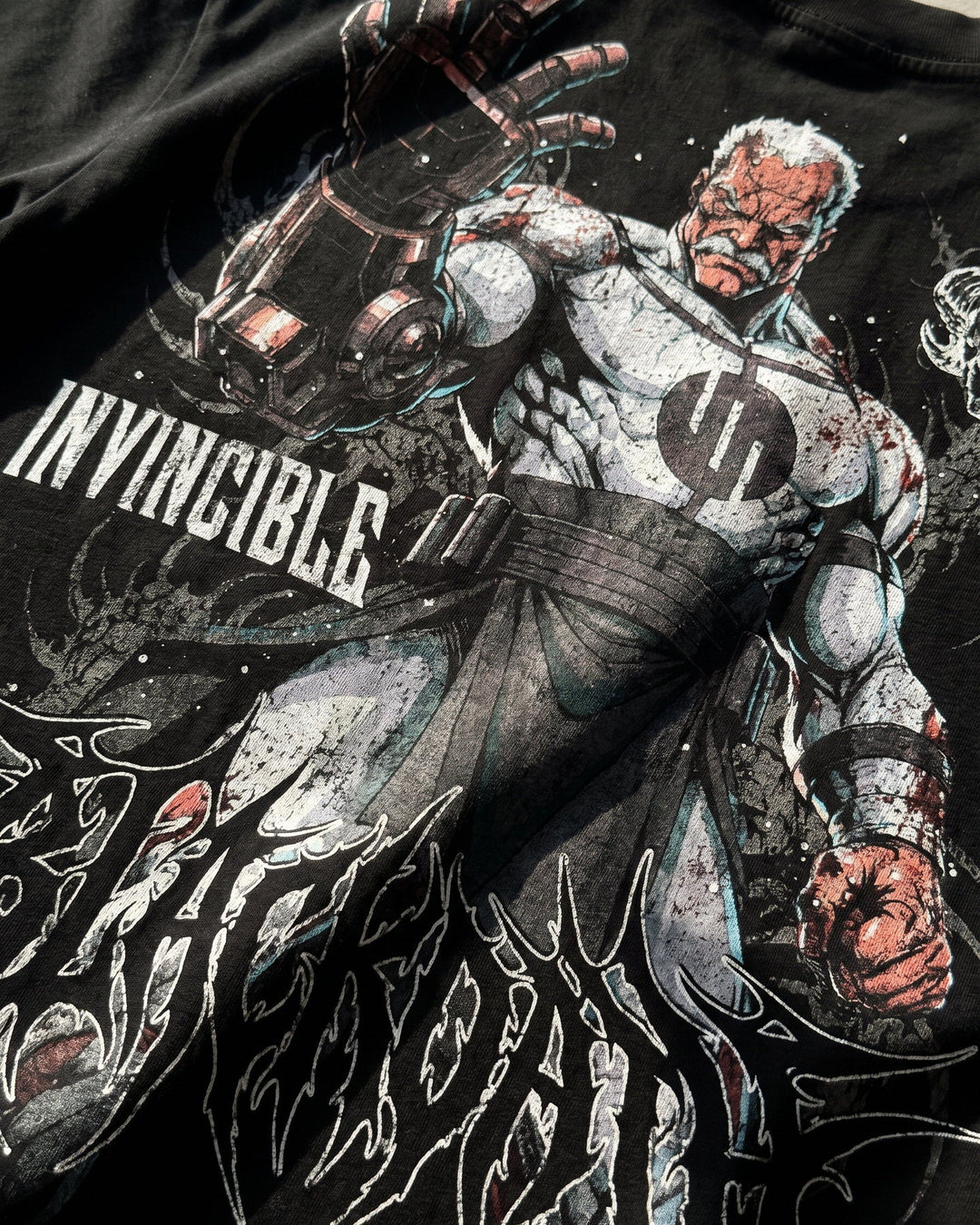 War Eternal Tee — print detail close-up