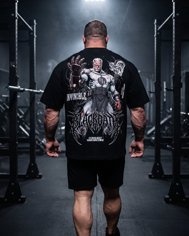 War Eternal Tee — back print, oversized fit